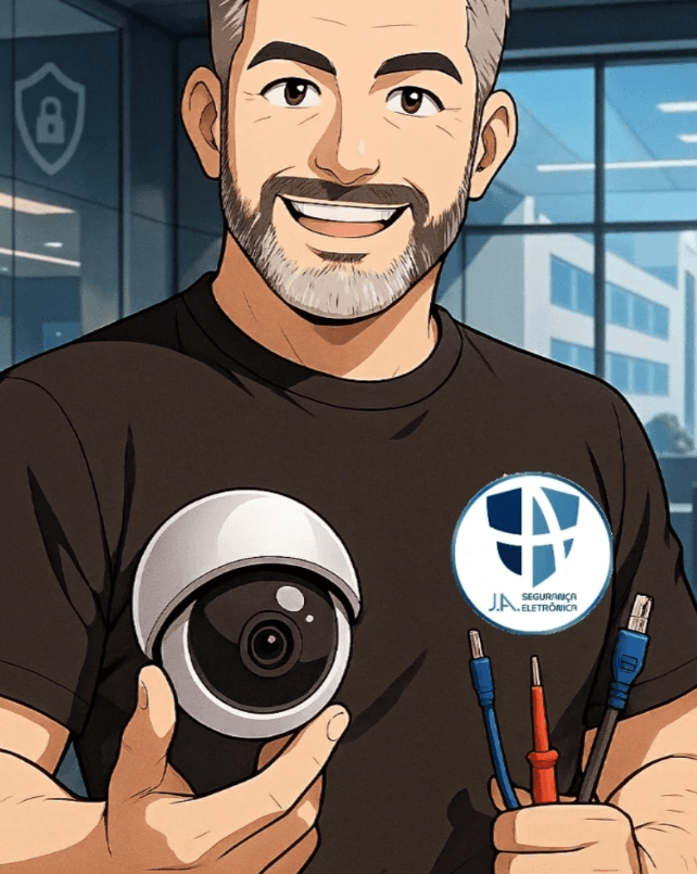 Profissional da J.A Segurança - Leandro da Silveira